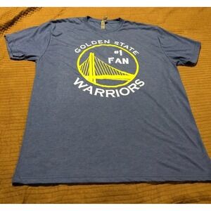Golden State Warriors Fan Tee T-Shirt NBA Basketball Mens XL Mens